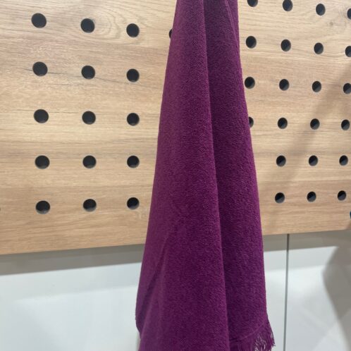 Drap de bain coton bio violet